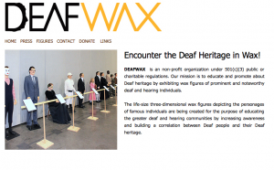 screenshot of Deafwax.com